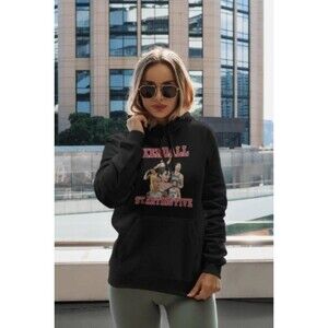 Kendall Starting Five Hoodie Small Black Oversized Graphic No Boundaries